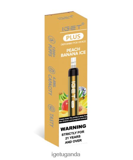 IGET Plus F0240436 Peach Banana Ice | Iget Vape Flavours