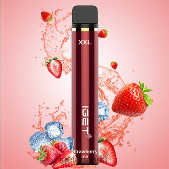 IGET XXL - 1800 PUFFS F02404539 Strawberry Ice | Iget Bar Store