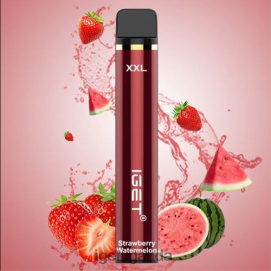 IGET XXL - 1800 PUFFS F02404604 Strawberry Watermelon | Iget Store