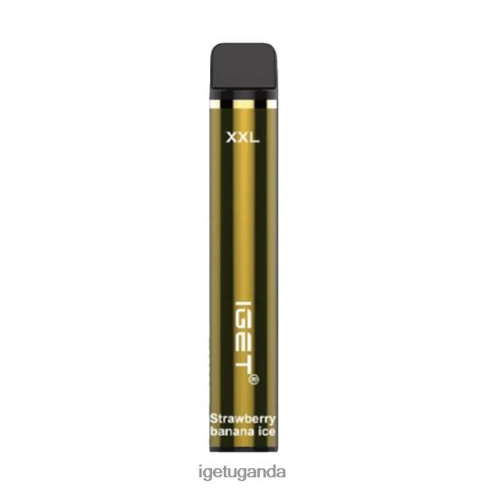 IGET XXL 1800 Puffs F02404364 Strawberry Banana Ice | Iget Sale