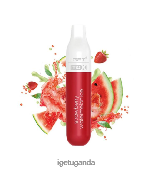 IGET MAX - 2300 PUFFS F02404605 Strawberry Watermelon | Iget Vape Flavours