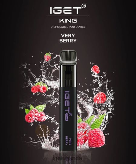IGET KING - 2600 PUFFS F02404491 Very Berry | Iget Vape