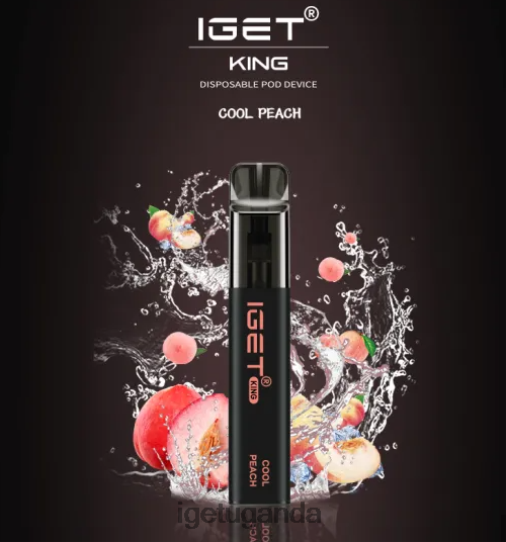 IGET KING - 2600 PUFFS F02404498 Cool Peach | Iget Vape Price