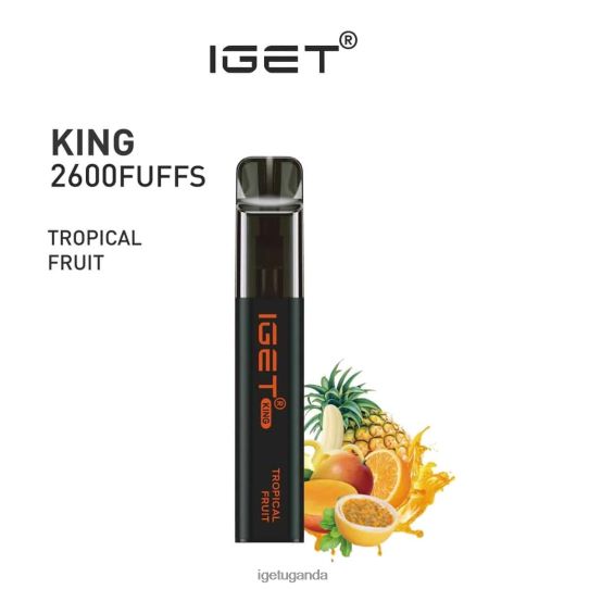 IGET KING - 2600 PUFFS F02404518 Tropical Fruit | Iget Bar Sale