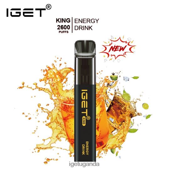IGET KING - 2600 PUFFS F02404567 Energy Drink Ice | Iget Vapes Online
