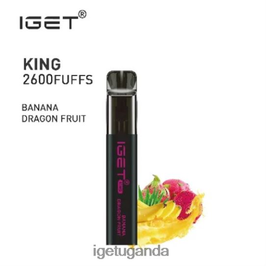 IGET KING - 2600 PUFFS F02404570 Banana Dragon Fruit | Iget Store