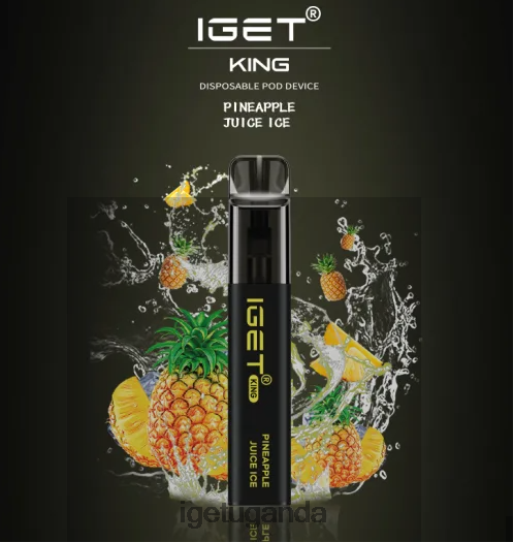 IGET KING - 2600 PUFFS F02404599 Pineapple Juice Ice | Iget Vape