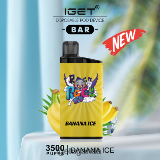 IGET BAR - 3500 PUFFS F02404469 Banana Ice | Iget Wholesale