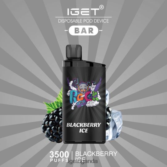 IGET BAR - 3500 PUFFS F02404540 Blackberry Ice | Iget Bar Sale