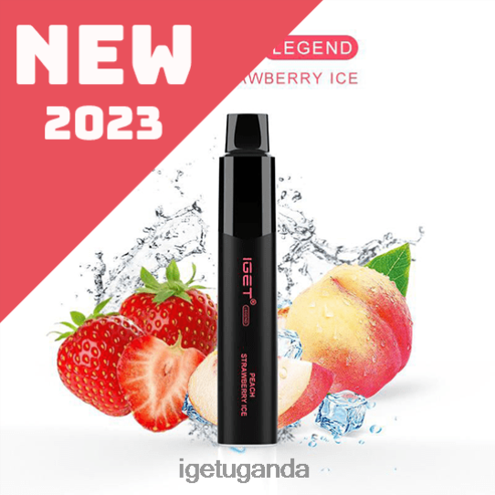 IGET LEGEND - 4000 PUFFS F02404614 Peach Strawberry Ice | Iget Vapes Online