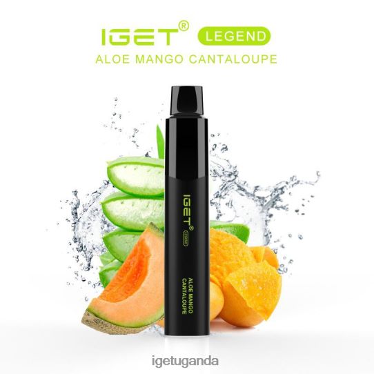 IGET LEGEND - 4000 PUFFS F02404627 Aloe Mango Cantaloupe | Iget Bar Store