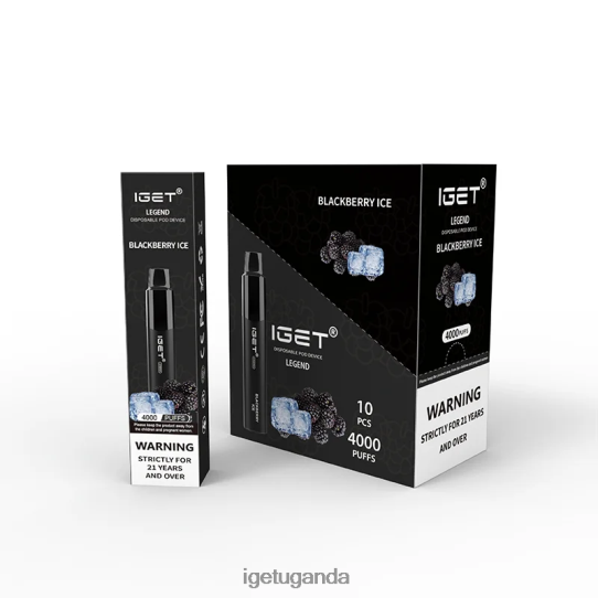 IGET Legend 4000 Puffs F02404324 Blackberry Ice | Iget Vape