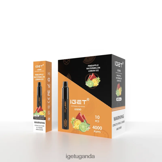 IGET Legend 4000 Puffs F02404333 Pineapple Watermelon Lemon Ice | Iget Wholesale