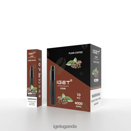 IGET Legend 4000 Puffs F02404340 Plain Coffee | Iget Sale