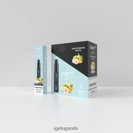 IGET Legend 4000 Puffs F02404350 Mango Banana Melon | Iget Sale