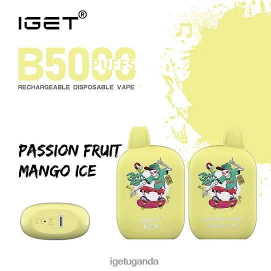 IGET B5000 F02404312 Passion Fruit Mango Ice | Iget Wholesale