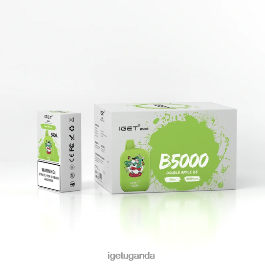 IGET B5000 F02404315 Double Apple Ice | Iget Vape Flavours