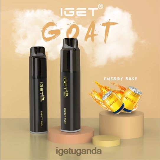 IGET GOAT - 5000 PUFFS F02404510 Energy Rush | Iget Vape Price