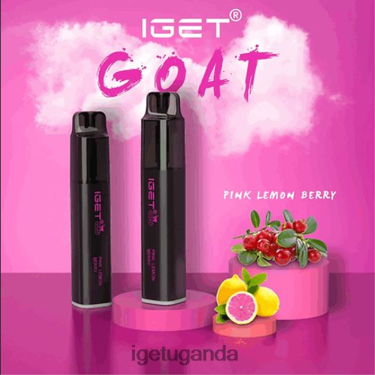 IGET GOAT - 5000 PUFFS F02404566 Pink Lemon Berry | Iget Store
