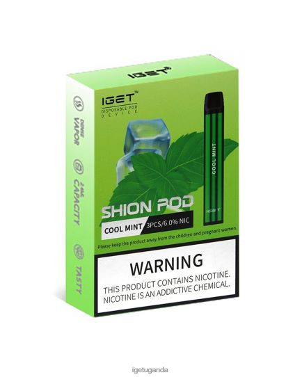3 x IGET Shion F0240411 Cool Mint | Iget Vape
