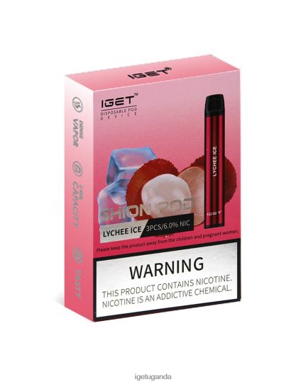 3 x IGET Shion F0240418 Lychee Ice | Iget Vape Sale