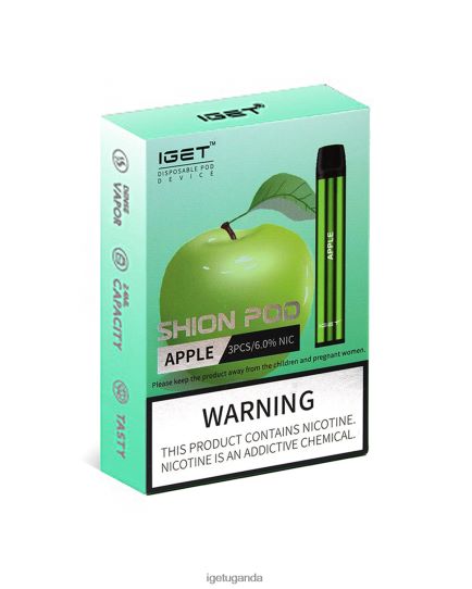 3 x IGET Shion F024041 Apple | Iget Vape