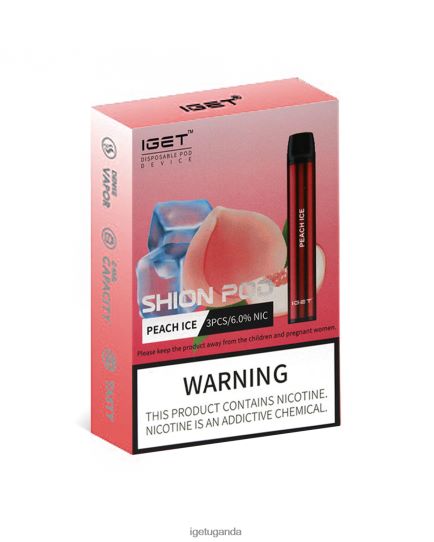 3 x IGET Shion F0240423 Peach Ice | Iget Vape Flavours