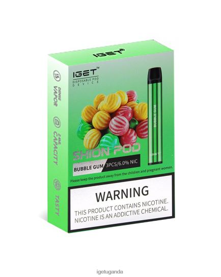 3 x IGET Shion F024046 Bubble Gum | Iget Bar Store