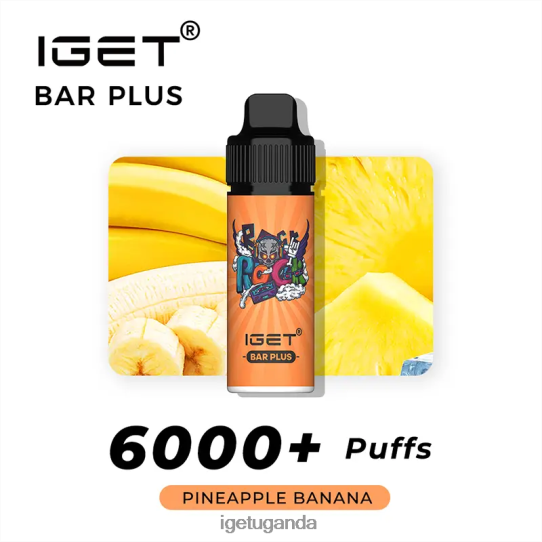 IGET BAR PLUS - 6000 PUFFS F02404600 Pineapple Banana | Iget Vape Sale