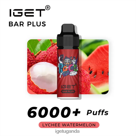 IGET Bar Plus 6000 Puffs F02404237 Lychee Watermelon | Iget Bar Sale