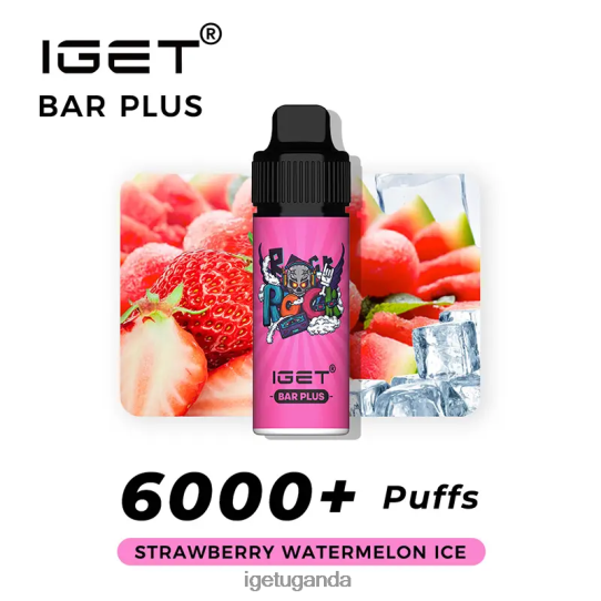IGET Bar Plus 6000 Puffs F02404242 Strawberry Watermelon Ice | Iget Vapes Online