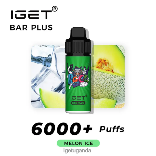 IGET Bar Plus 6000 Puffs F02404250 Melon Ice | Iget Vape Price