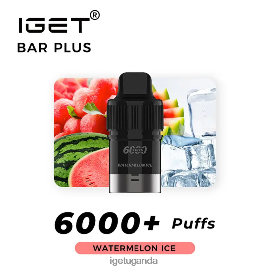 IGET Bar Plus Pod 6000 Puffs F02404272 Watermelon Ice | Iget Vapes Online